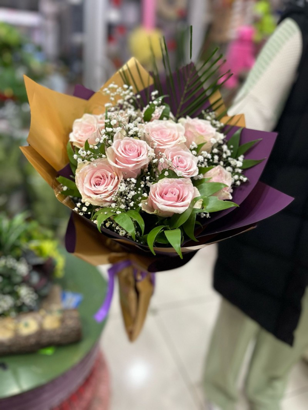 Pembe Gül Buketi