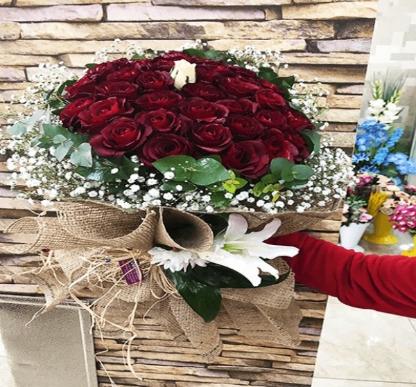 Kırmızı Gül Buketi